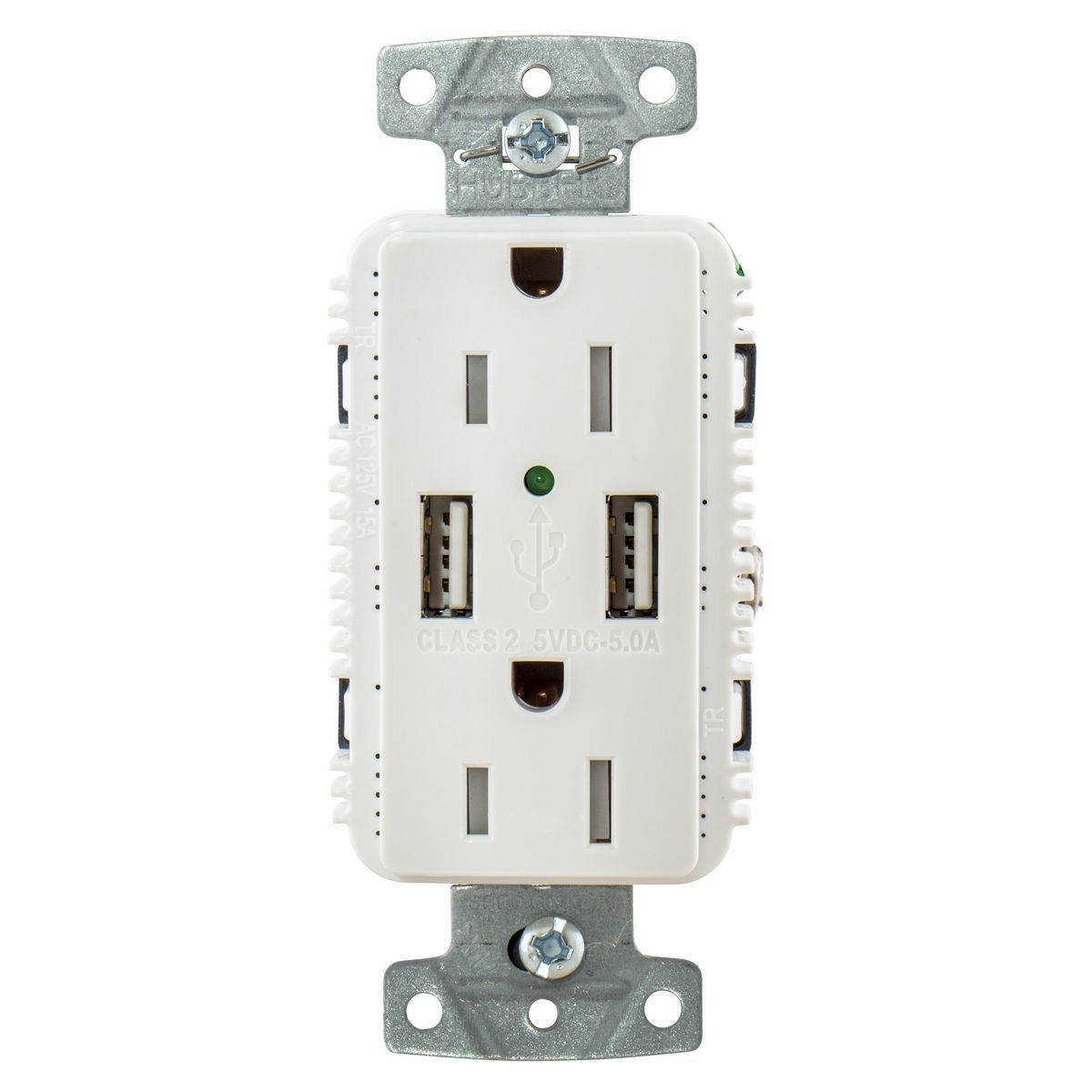 120v 15A Outlet w/ USB