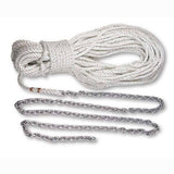Anchor Rode Kit - 15' 1/4" G4 Chain & 200' 1/2" 3 Strand Line