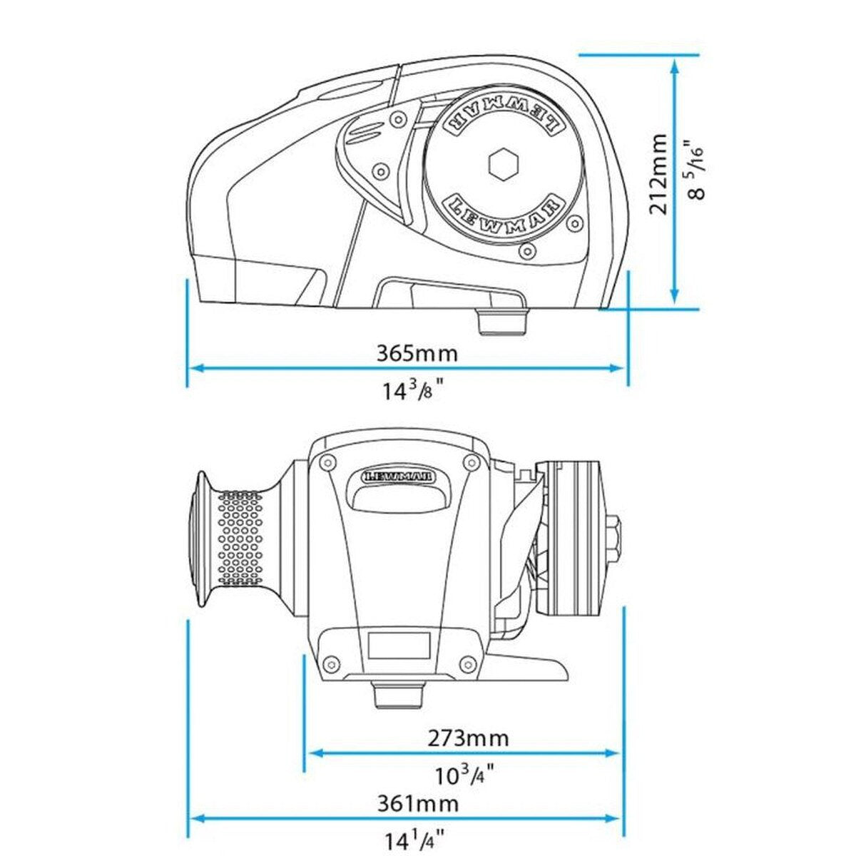 H2GD Windlass 12v 10mm