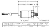 Maretron 0-5000 PSI Transducer