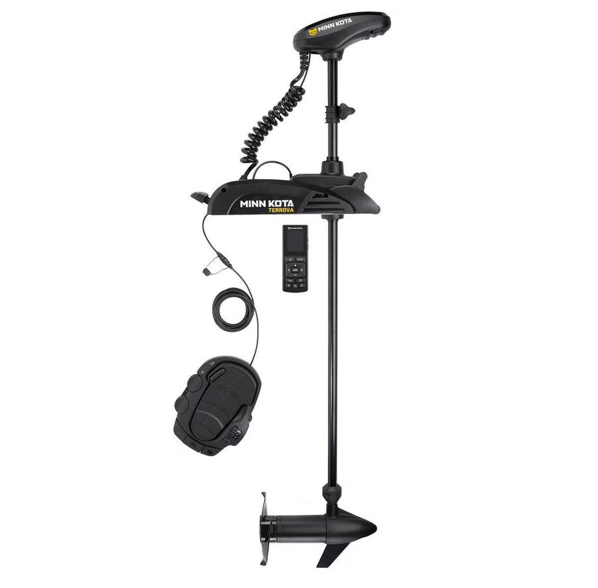 Terrova Combo 12v/55 Trolling Motor w/ Wireless Remote/Foot Pedal + Dual Spectrum CHIRP - 45"