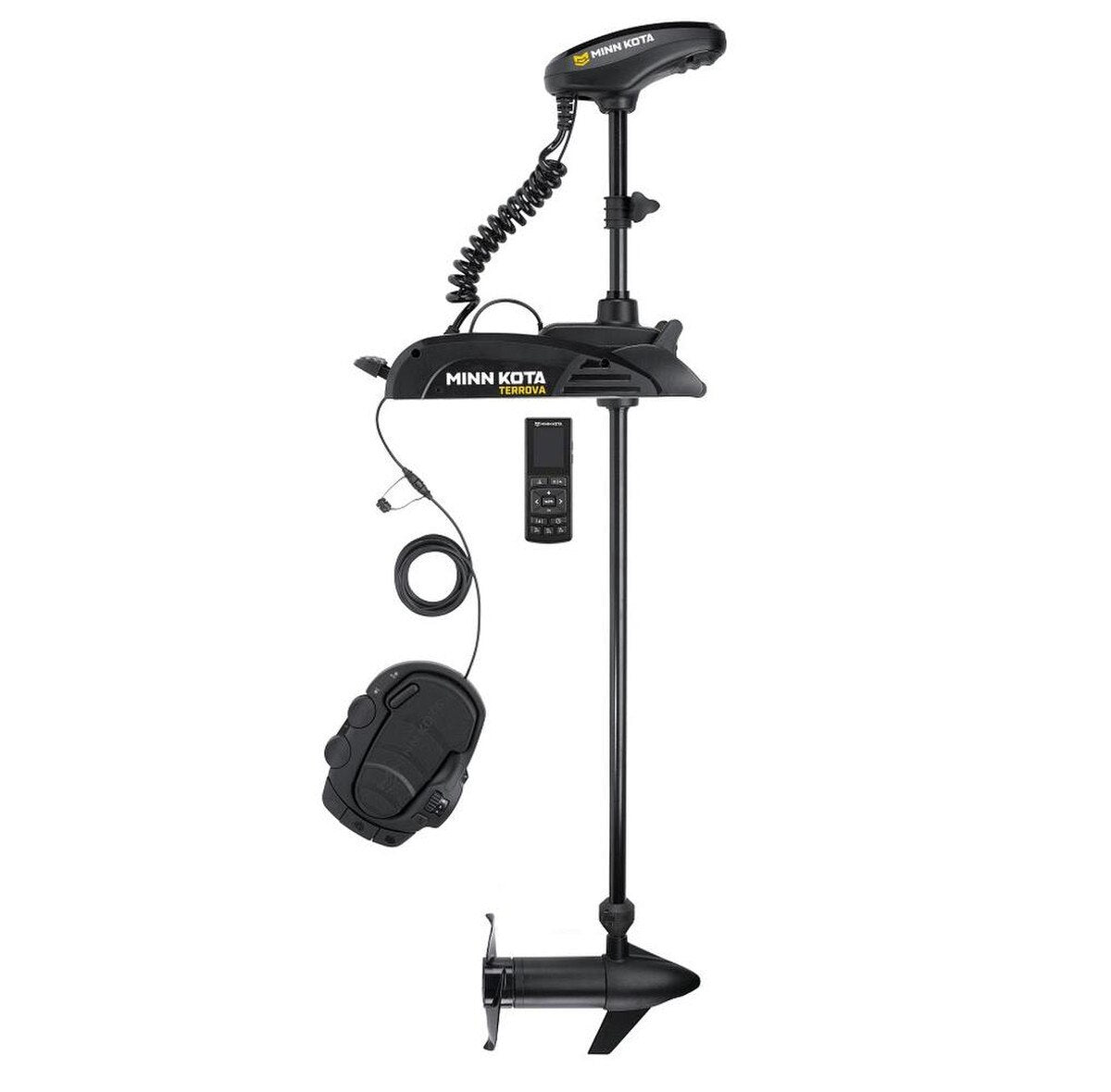 Terrova Combo 12v/55 Trolling Motor w/ Wireless Remote/Foot Pedal + Dual Spectrum CHIRP - 54"