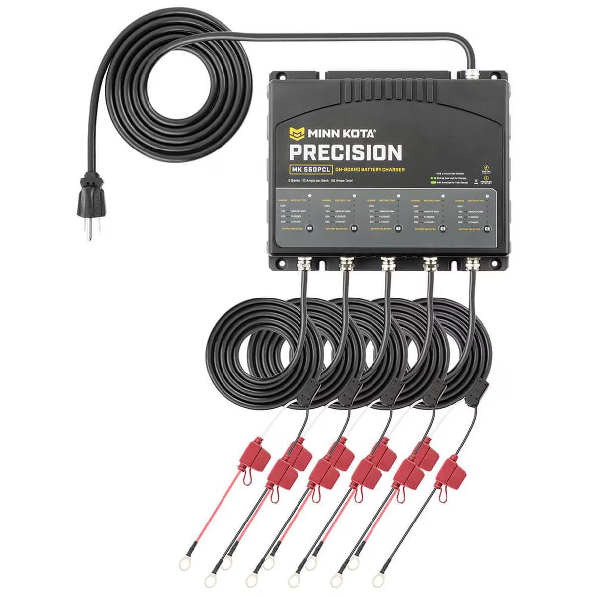 Precision Battery Charger (MK550PCL) - 5 Bank/10A