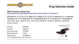 MKP-6 Weedless Wedge Prop