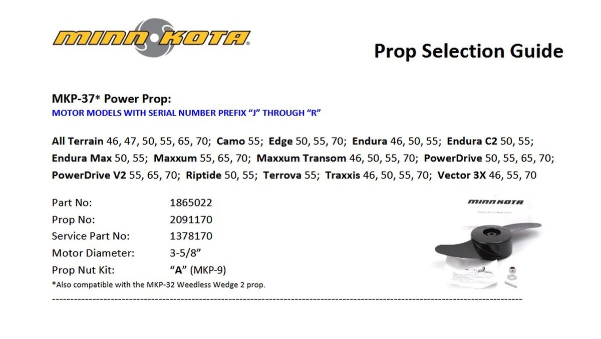 MKP-37 Prop Power Prop