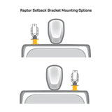 Setback Bracket - Raptor (3")