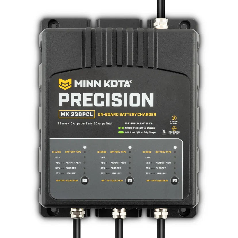Precision Battery Charger (MK330PCL) - 3 Bank/10A