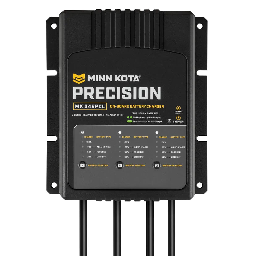 Precision Battery Charger (MK345PCL) - 3 Bank/15A