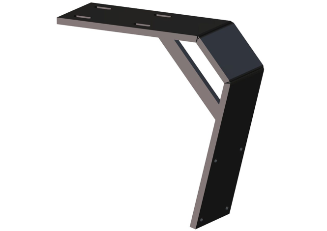Deck Mounting Bracket - 8" Aft/11" Drop
