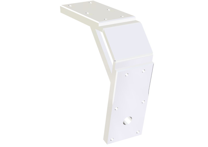 Deck Mounting Bracket - 8" Aft/11" Drop