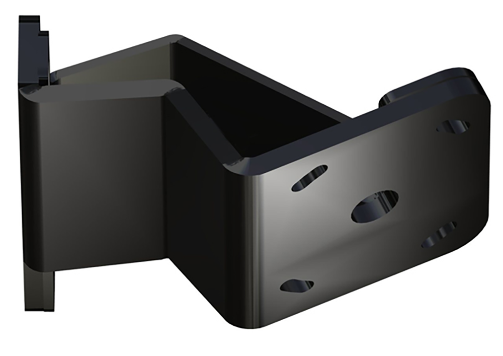 Braced Jackplate Mounting Bracket - Starboard (2" Setback / 6" Rise)