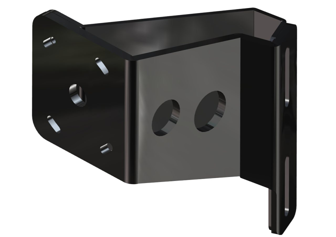 Braced Jackplate Mounting Bracket - Port (5" Setback / 4" Rise)