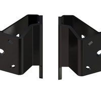 Braced Jackplate Mounting Bracket - Dual (2" Setback / 2" Rise)