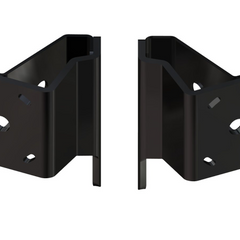 Braced Jackplate Mounting Bracket - Dual (2" Setback / 2" Rise)