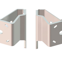 Braced Jackplate Mounting Bracket - Dual (2" Setback / 2" Rise)