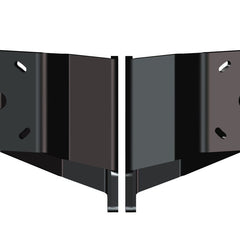 Braced Jackplate Mounting Bracket - Dual (2" Setback / 3" Rise)