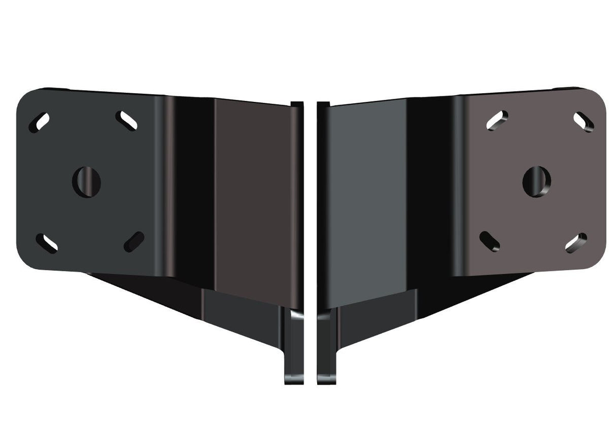Braced Jackplate Mounting Bracket - Dual (2" Setback / 3" Rise)