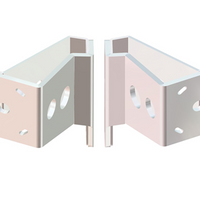 Braced Jackplate Mounting Bracket - Dual (5" Setback / 4" Rise)