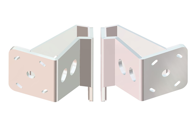 Braced Jackplate Mounting Bracket - Dual (5" Setback / 4" Rise)