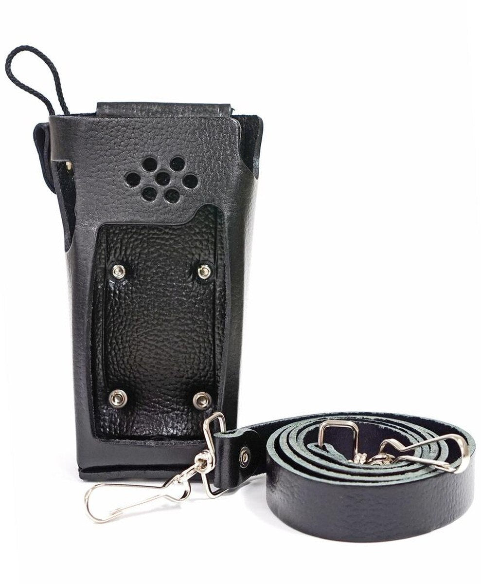 Leather Case w/ Belt + Shoulder Strap