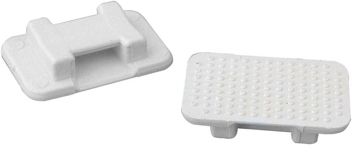 Wire Tie Mount - Large (White) (100)