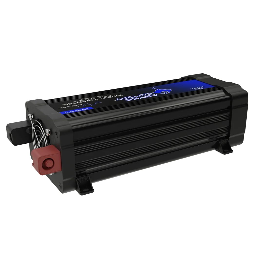 Abyss Battery AB-1500 Pure Sine Wave Inverter - 12vDC - 120vAC - 1500W