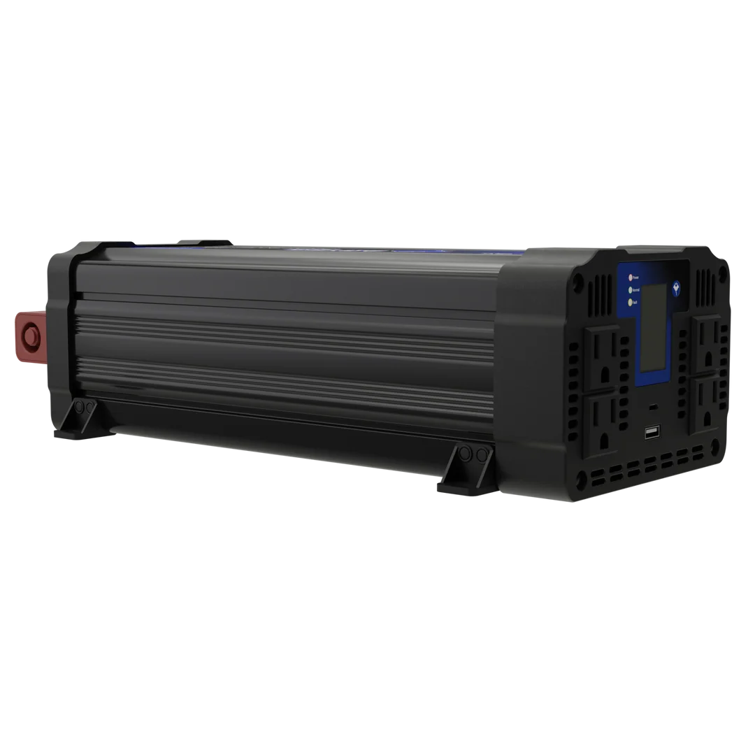 Abyss Battery AB-1500 Pure Sine Wave Inverter - 12vDC - 120vAC - 1500W