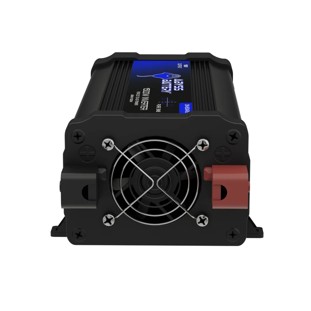 Abyss Battery AB-1500 Pure Sine Wave Inverter - 12vDC - 120vAC - 1500W