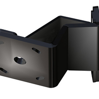 Braced Jackplate Mounting Bracket - Port (2" Setback / 6" Rise)