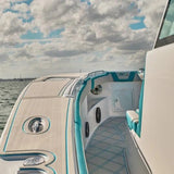 DS18 10" Marine Subwoofer With LED RGB Lights 300 Watts Rms SVC 4-Ohm -White | NXL-10SUB/WH