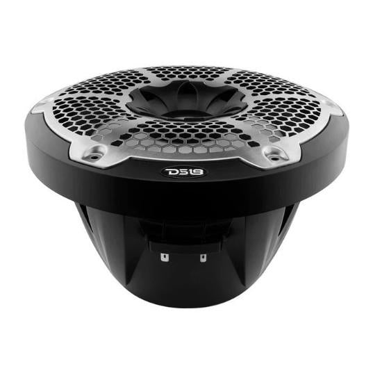 DS18 10" Marine Subwoofer With LED RGB Lights 300 Watts Rms SVC 4-Ohm -White | NXL-10SUB/WH