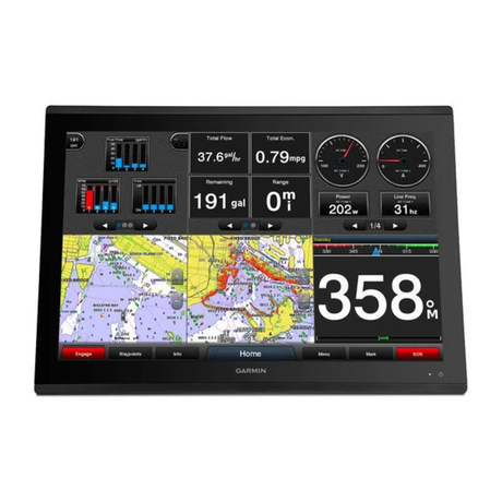 Pantalla multifunción GPSmap 8624 (cartografía Navionics+)