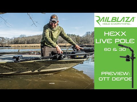 RAILBLAZA HEXX Live Pole 60