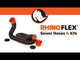 Camco RhinoEXTREME 15' Sewer Hose Kit w/Swivel Fitting 4 In 1 Elbow Caps