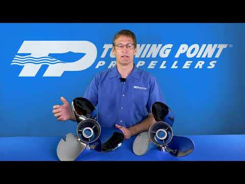 Turning Point Express® Mach3™ OS™ - Right Hand - Stainless Steel Propeller - OS-1613 - 3-Blade - 15.625" x 13 Pitch