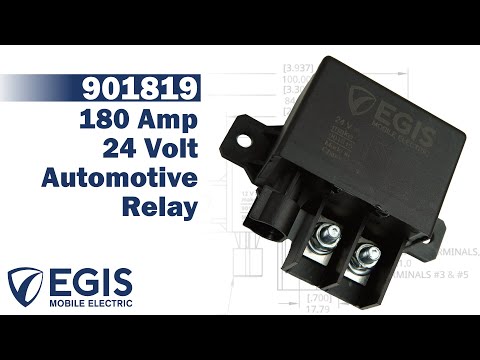 Egis Relay 24V, 150A w/Resistor