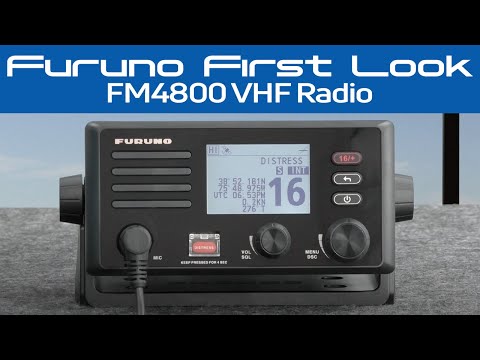 Furuno FM4800 VHF Radio w/AIS, GPS & Loudhailer