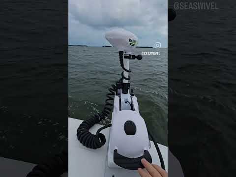 Sea Swivel Trolling Motor Mount f/Minn Kota, Garmin, Rhodan, & Power Pole Bow-Mount Trolling Motors
