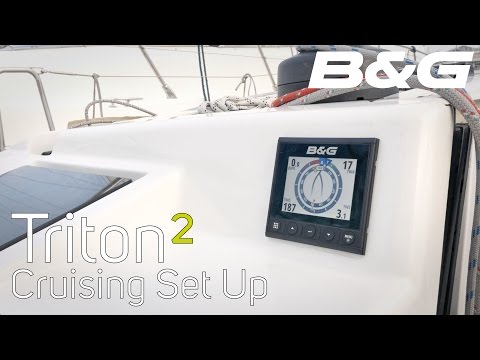 B&G Triton2 Speed, Depth & Wireless Wind System Pack - Triton² 4.1" Color Display, DST810 Transducer, WS320 Wireless Wind Sensor & NMEA2000 Starter Kit