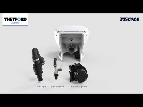 Thetford Nano Touch Compact Toilet - 12V