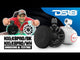 DS18 HYDRO 8" Marine Tower Speakers w/RGB LED Lights & Pro Audio Loudspeakers - White
