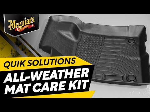 Meguiar's Quik Solutions All-Weather Floor Mat Kit