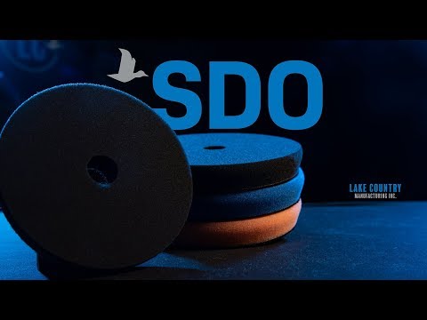 Lake Country SDO Black Finishing Polishing Pad 6.5" x 7/8"
