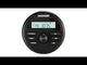 KICKER KMC2 Weather-Resistant Gauge-Style Media Center w/Bluetooth