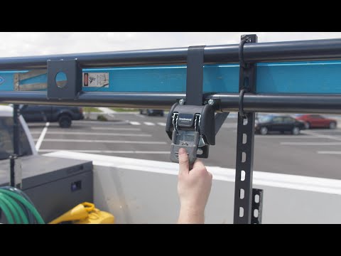CargoBuckle Universal Ladder Rack Tie-Down System - 2" Retractable Tie-Down - 1 Pair
