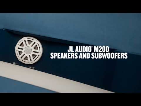 JL Audio M200 Marine Subwoofer 10" w/LED & White Sport Grille
