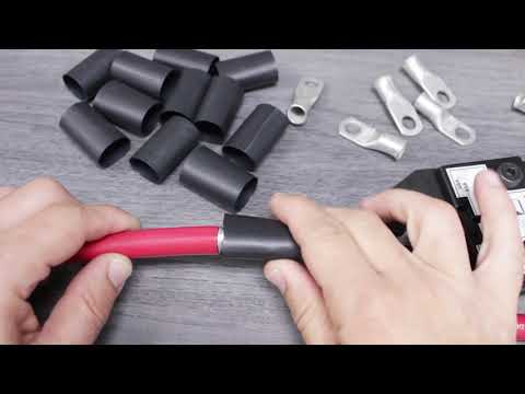 Pacer Tinned Lug 4 AWG - #10 Stud Size - 2 Pack