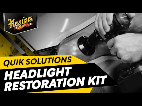 Meguiar's Quik Solutions Heavy Duty Headlight Kit