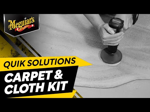 Meguiar's Quik Solutions Carpet & Cloth Cleaning Kit