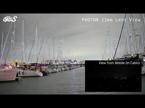 Iris Photon Ultra Low-Light 4K Night Vision Camera w/2.8mm Lens - White & Black